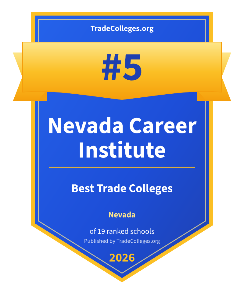 Nevada Career Institute — #5 of 19 ranked trade colleges in Nevada, TradeColleges.org 2026
