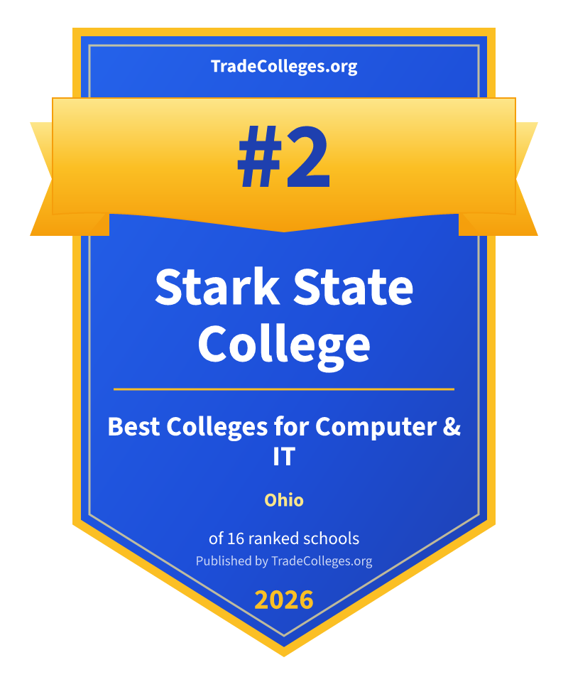 Stark State College — #2 of 16 ranked colleges for computer & it in Ohio, TradeColleges.org 2026
