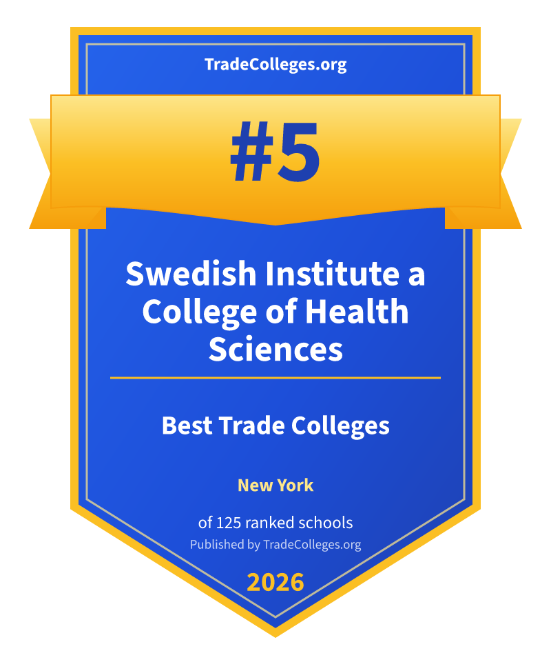 Swedish Institute a College of Health Sciences — #5 of 125 ranked trade colleges in New York, TradeColleges.org 2026
