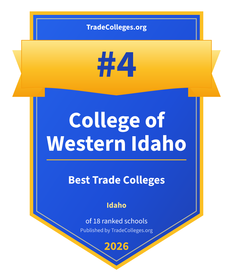 College of Western Idaho — #4 of 18 ranked trade colleges in Idaho, TradeColleges.org 2026