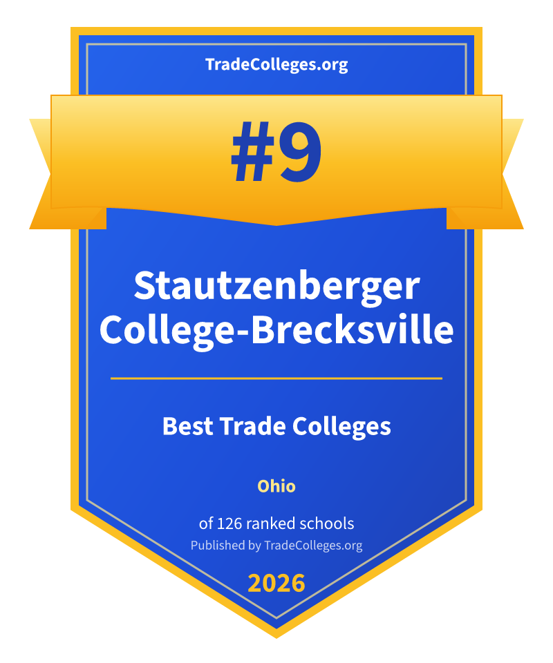 Stautzenberger College-Brecksville — #9 of 126 ranked trade colleges in Ohio, TradeColleges.org 2026