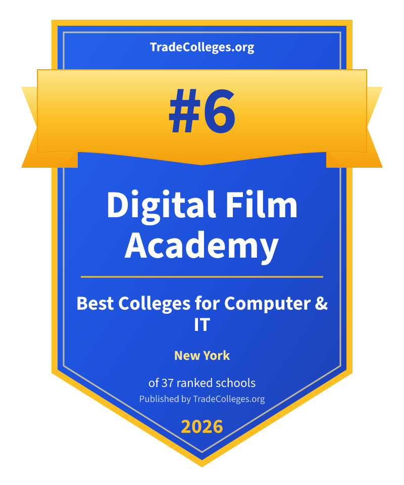 Digital Film Academy — #6 of 37 ranked colleges for computer & it in New York, TradeColleges.org 2026