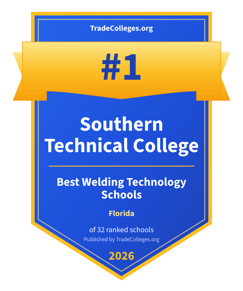 Southern Technical College — #1 of 32 ranked welding technology schools in Florida, TradeColleges.org 2026