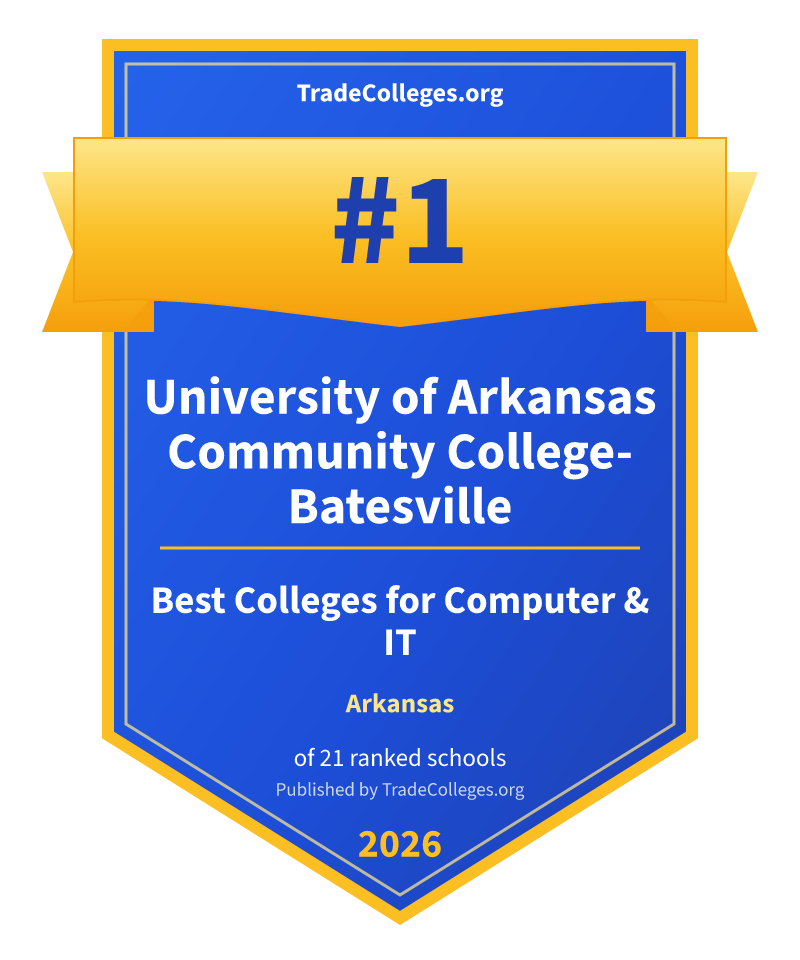 University of Arkansas Community College-Batesville — #1 of 21 ranked colleges for computer & it in Arkansas, TradeColleges.org 2026