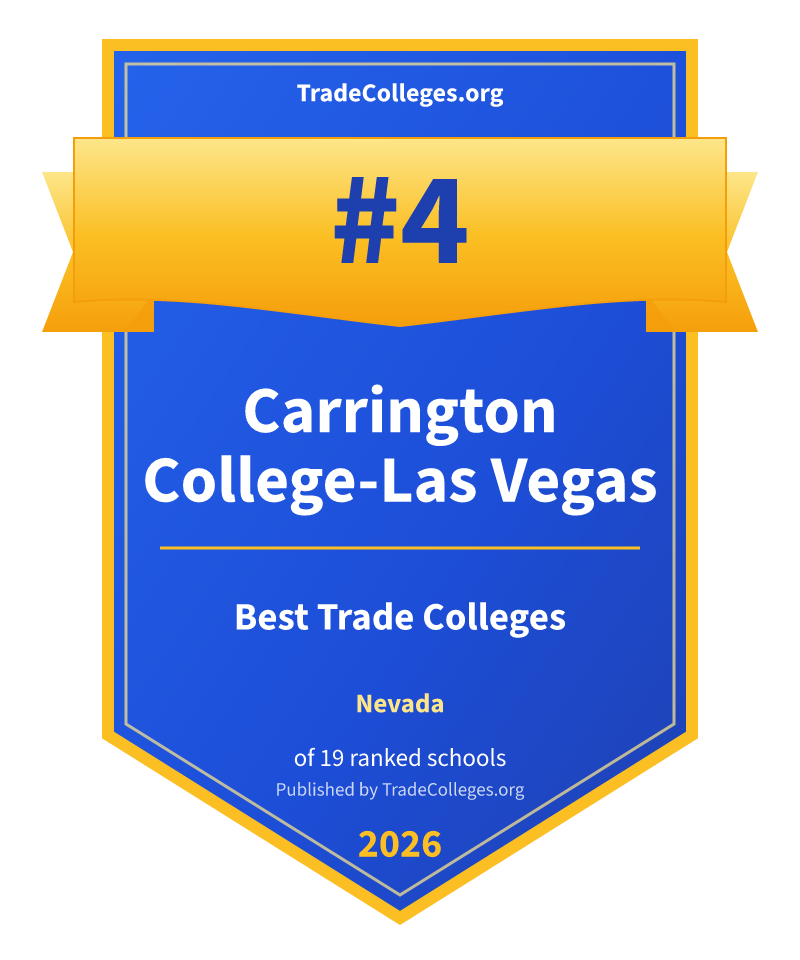 Carrington College-Las Vegas — #4 of 19 ranked trade colleges in Nevada, TradeColleges.org 2026