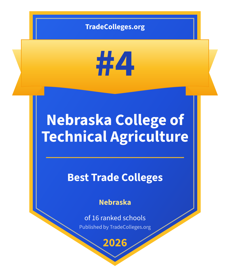 Nebraska College of Technical Agriculture — #4 of 16 ranked trade colleges in Nebraska, TradeColleges.org 2026