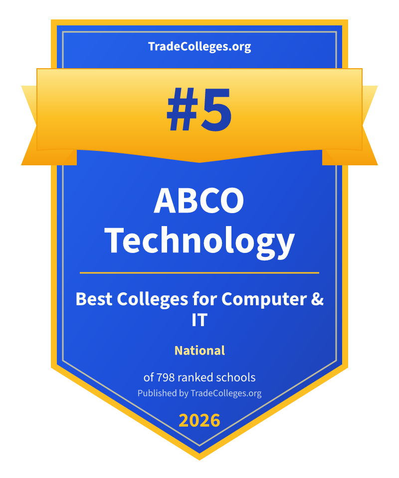 ABCO Technology — #5 of 798 ranked colleges for computer & it nationally, TradeColleges.org 2026