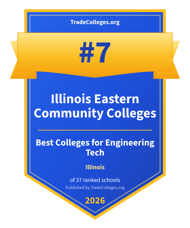 Illinois Eastern Community Colleges — #7 of 37 ranked colleges for engineering tech in Illinois, TradeColleges.org 2026