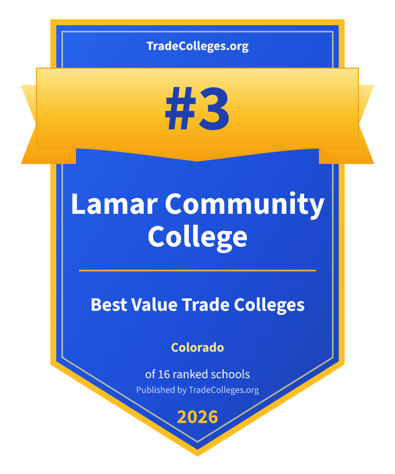 Lamar Community College — #3 of 16 ranked value trade colleges in Colorado, TradeColleges.org 2026
